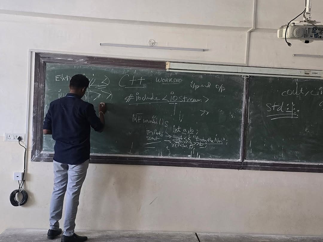 C++ Workshop - DCDC • SRMIST